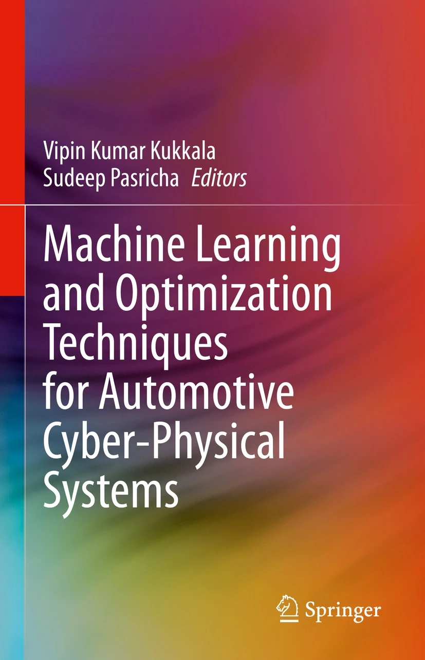 Machine Learning and Optimization Techniques for Automotive Cyber-Physical Systems Book Cover